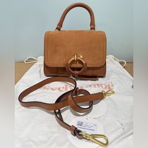 See By Chloe Brown Leather Handbag